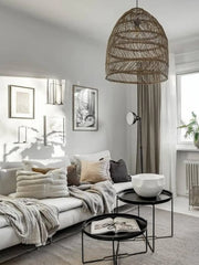 Maja Taklampa - Wicker Natural 53cm - PR Home - Ljusvaruhuset