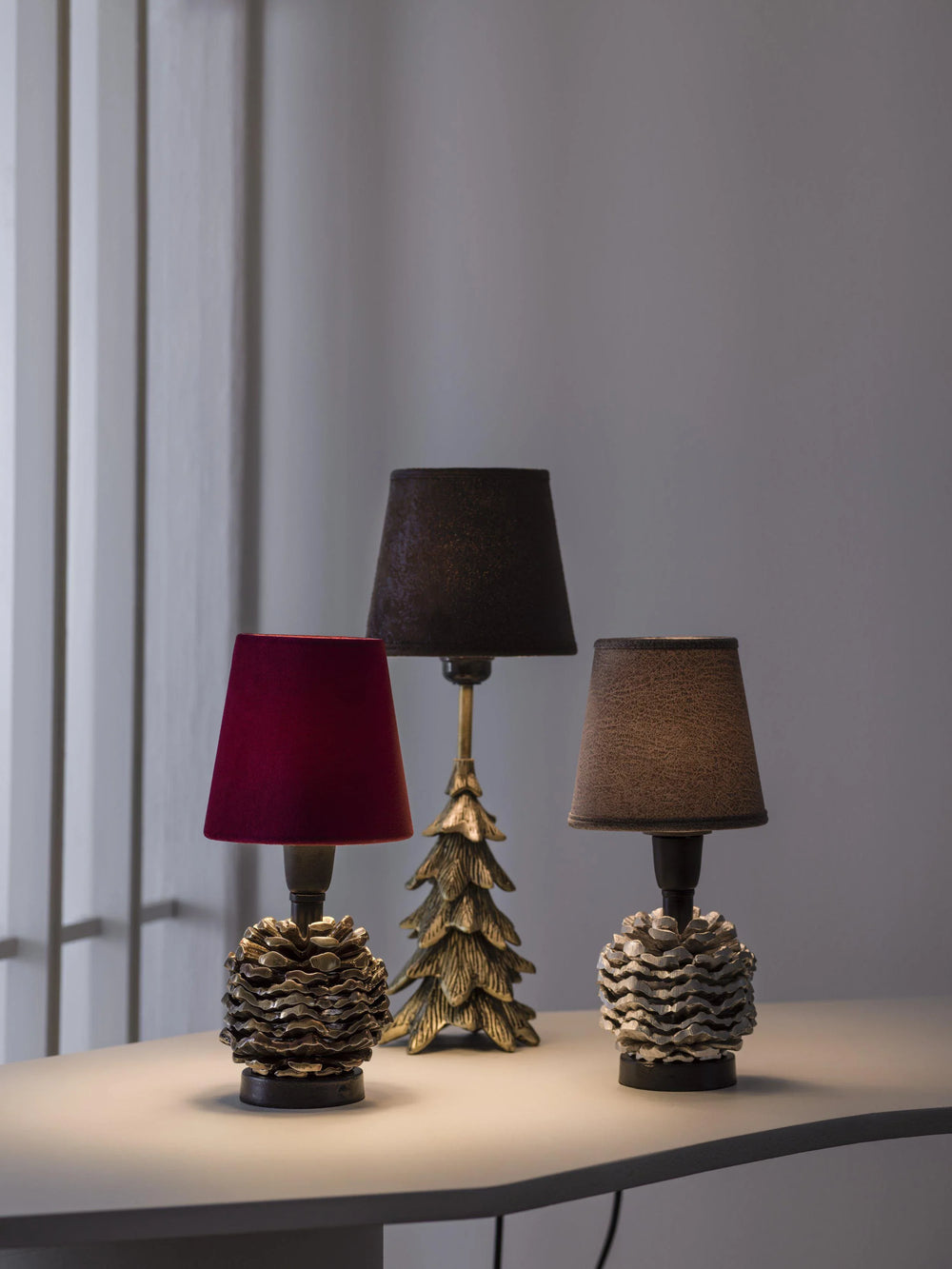 Kotten Lampfot - Antik mässing 19cm - PR Home - Ljusvaruhuset
