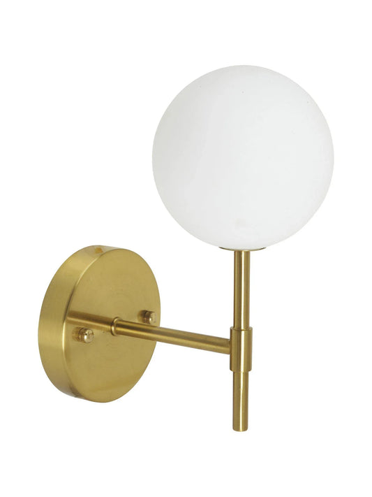Sigma S vägglampa - Guld Opal, 25cm - PR Home - Ljusvaruhuset
