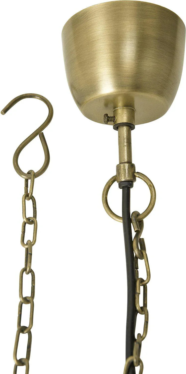 Nora taklampa 4-l - Antikmässing 82,5cm - PR Home - Ljusvaruhuset