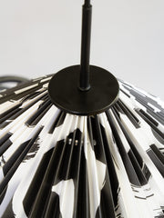 Polly Taklampa - Svart/vit 45cm - PR Home - Ljusvaruhuset