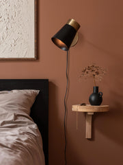 Luna vägglampa - Svart 13cm - PR Home - Ljusvaruhuset