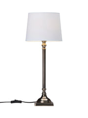 Margot bordslampa - Antiksilver 50 cm - PR Home - Ljusvaruhuset