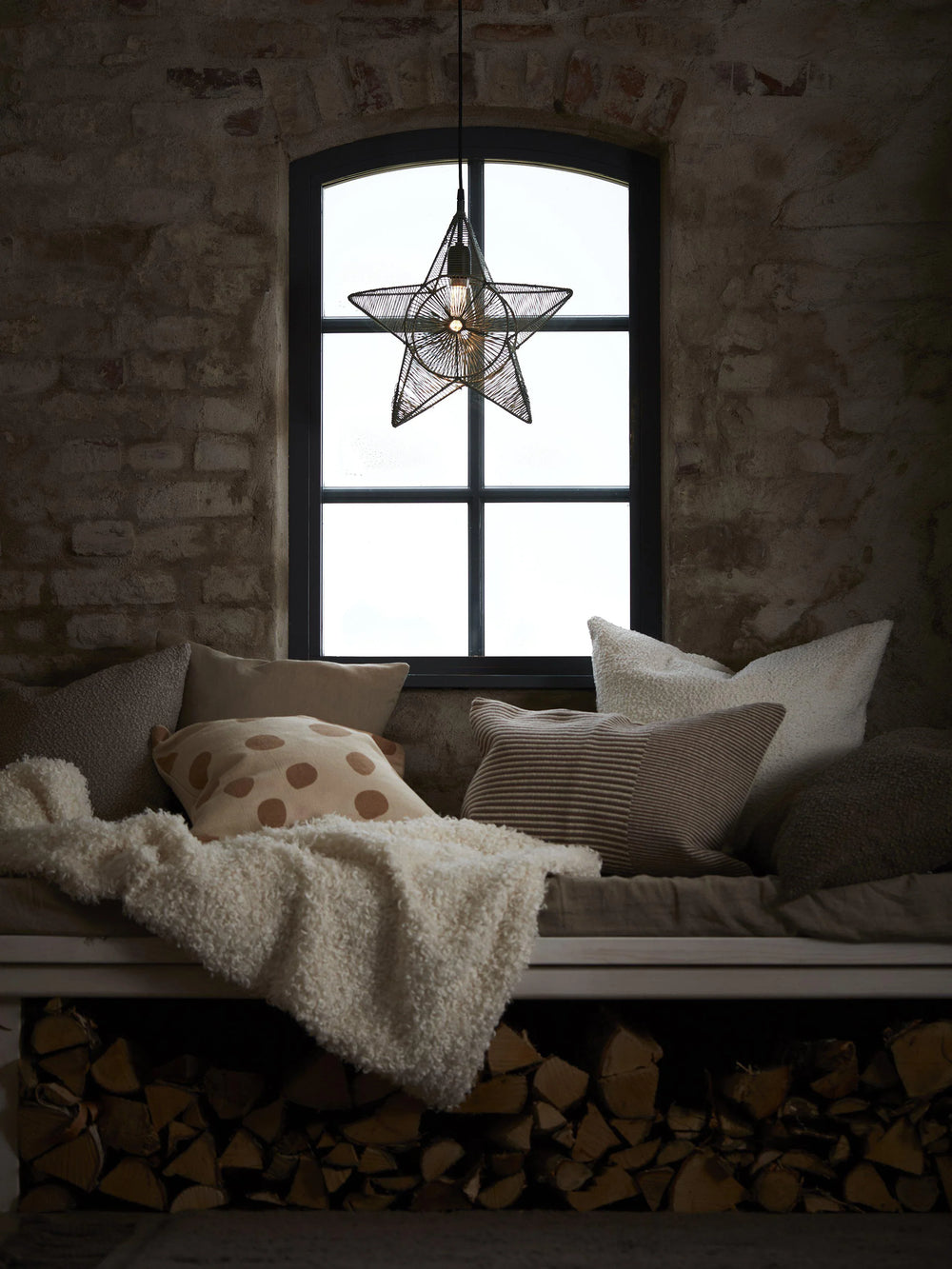 Regina Star - Beige 40cm - PR Home - Ljusvaruhuset