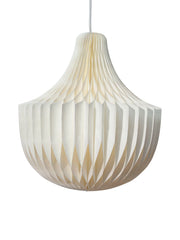 Vicky takskärm - Vit papper 40cm - PR Home - Ljusvaruhuset