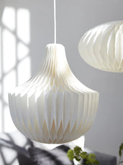 Vicky takskärm - Vit papper 40cm - PR Home - Ljusvaruhuset