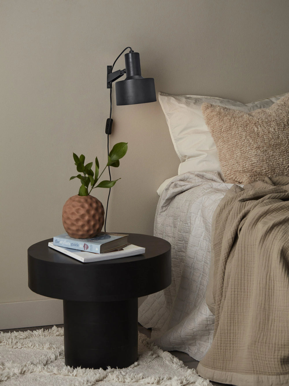 Solo vägglampa - Matt svart 23cm - PR Home - Ljusvaruhuset