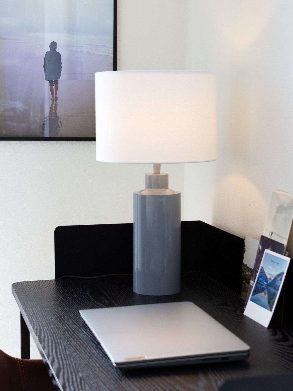 Solo Bordslampa - Blank denim 44cm - PR Home - Ljusvaruhuset