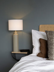 Solo lampfot - Matt beige 44cm - PR Home - Ljusvaruhuset