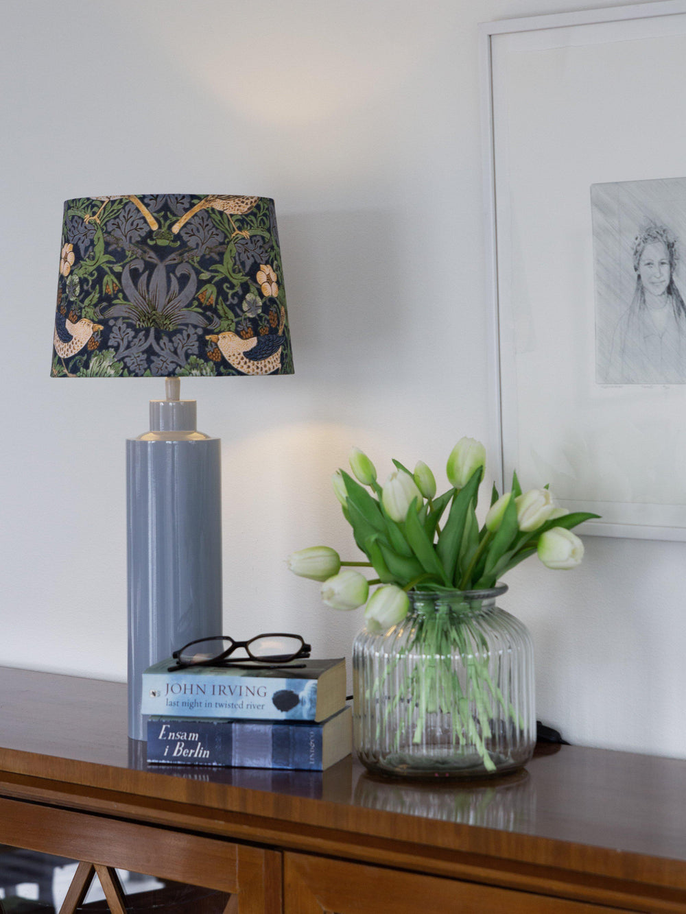 Solo Bordslampa - Blank denim 58cm - PR Home - Ljusvaruhuset