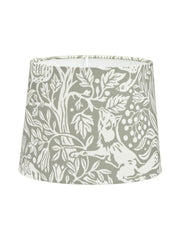 Sofia Lampskärm - Eldertree Grön 20cm - Borås tapeter - Ljusvaruhuset