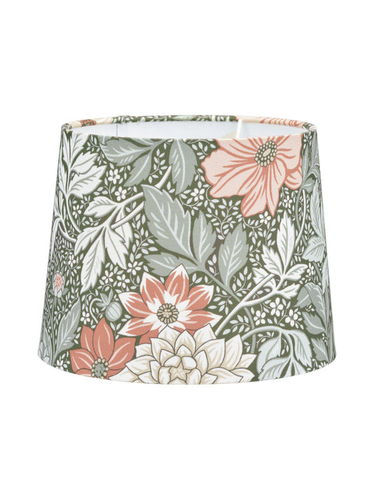 Sofia Lampskärm - Dahlia Grön 20cm - Borås tapeter - Ljusvaruhuset