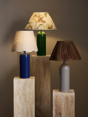 Carter lampfot - Blå 35 cm - PR Home - Ljusvaruhuset