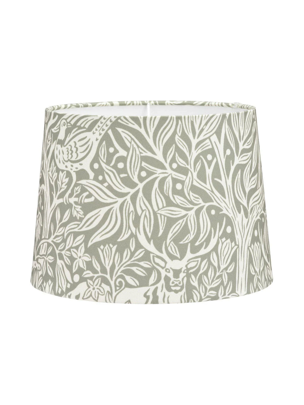 Sofia Lampskärm - Eldertree Grön 25cm - Borås tapeter - Ljusvaruhuset