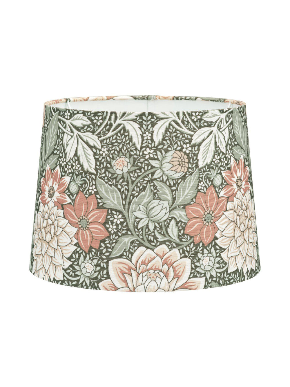 Sofia Lampskärm - Dahlia Grön 25cm - Borås tapeter - Ljusvaruhuset