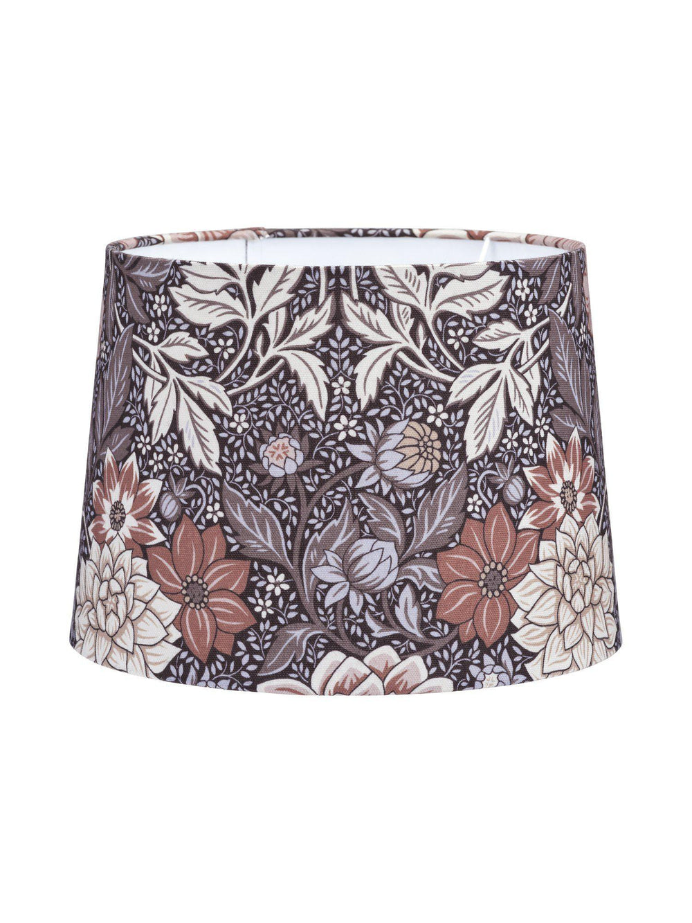 Sofia Lampskärm - Dahlia Brun 25cm - Borås tapeter - Ljusvaruhuset