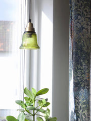 Emmi fönsterlampa - Green/brass 12cm - PR Home - Ljusvaruhuset