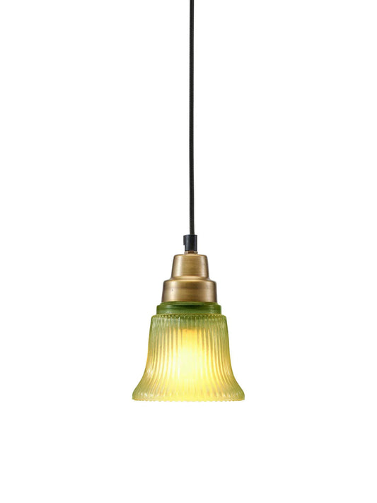 Emmi fönsterlampa - Green/brass 12cm - PR Home - Ljusvaruhuset