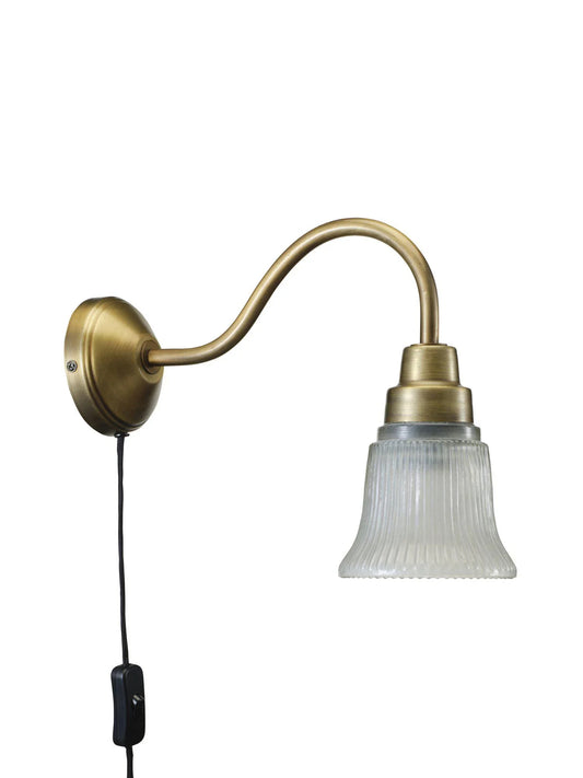 Emmi vägglampa - Antikmässing 34cm - PR Home - Ljusvaruhuset