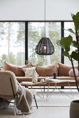 Adelle Takskärm - Svart 43cm - PR Home - Ljusvaruhuset