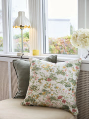 Wera bordslampa - Offwhite/grön 47cm - PR Home - Ljusvaruhuset