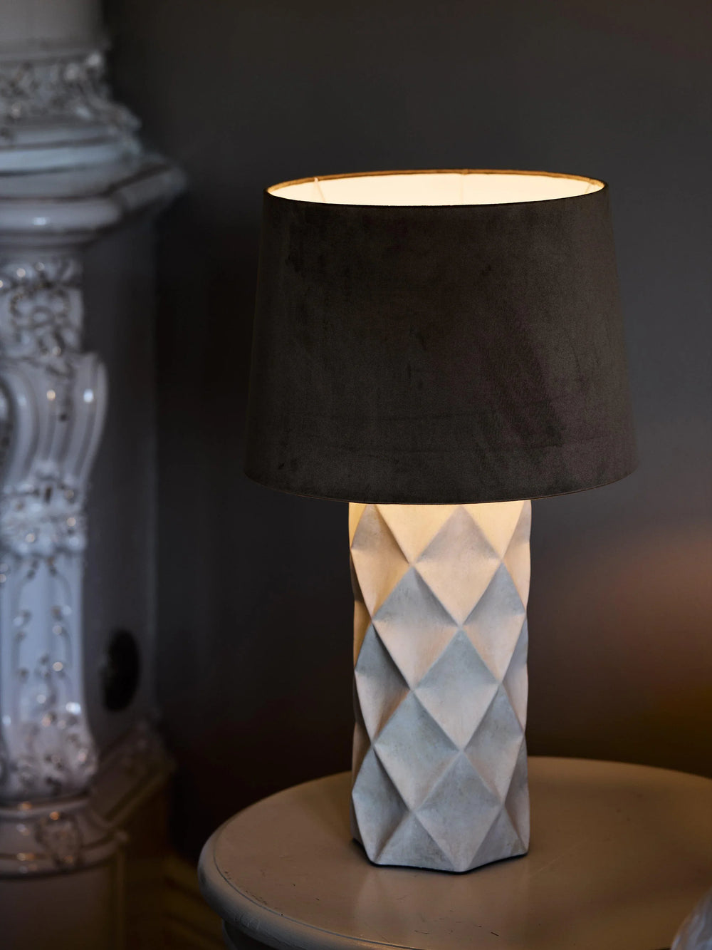 Hazel Lampfot - Beige 43cm - PR Home - Ljusvaruhuset