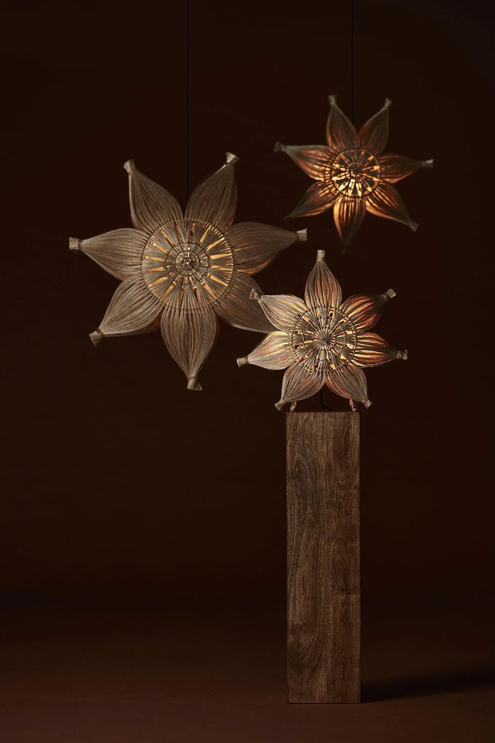 Agnes bordsstjärna - Natur 47cm - PR Home - Ljusvaruhuset