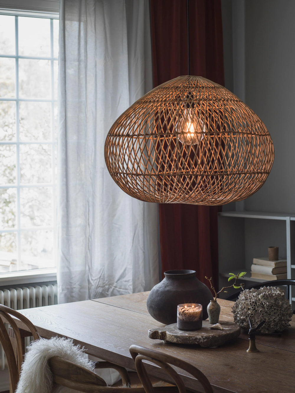 Karen Taklampa - Natur 70cm - PR Home - Ljusvaruhuset