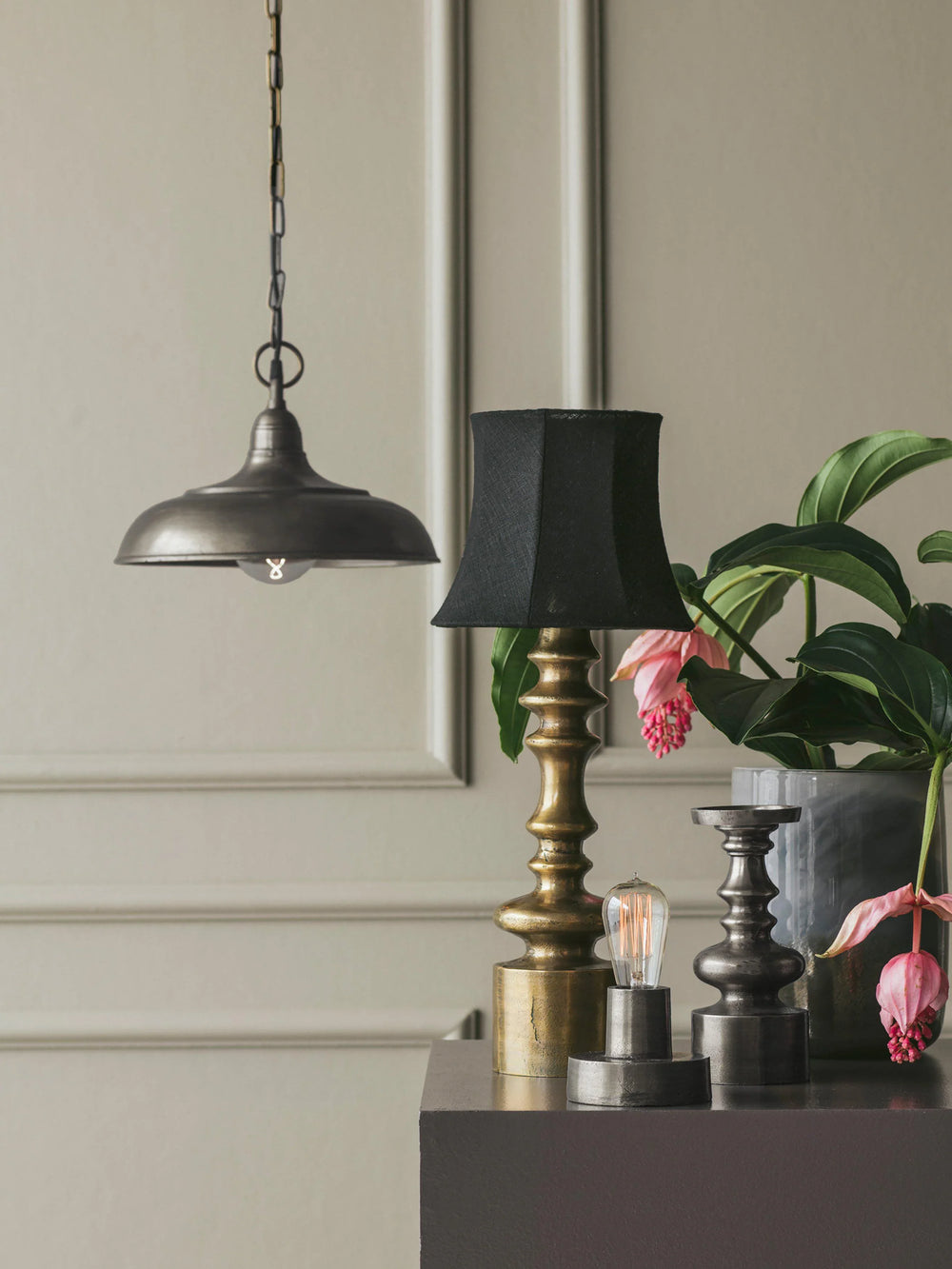 Philadelphia Taklamp - Råsilver 35cm - PR Home - Ljusvaruhuset