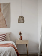 Saigon Taklampa - Natur/Grå 18cm - PR Home - Ljusvaruhuset