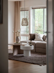 Saigon Taklampa - Natur/Grå 28cm - PR Home - Ljusvaruhuset