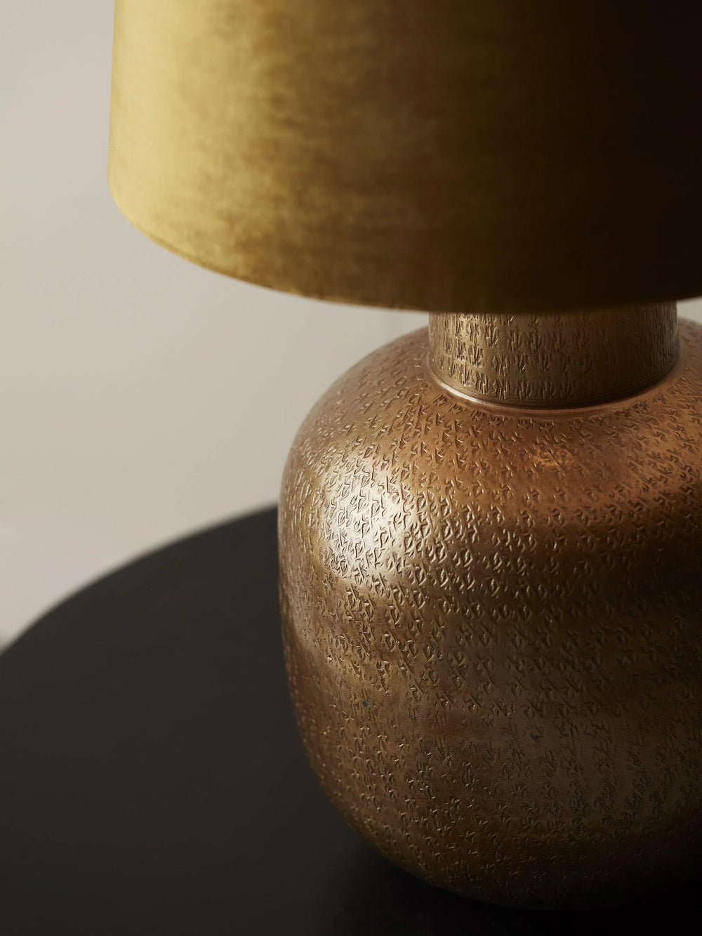 Henry Lampfot - Antikmässing 34cm - PR Home - Ljusvaruhuset