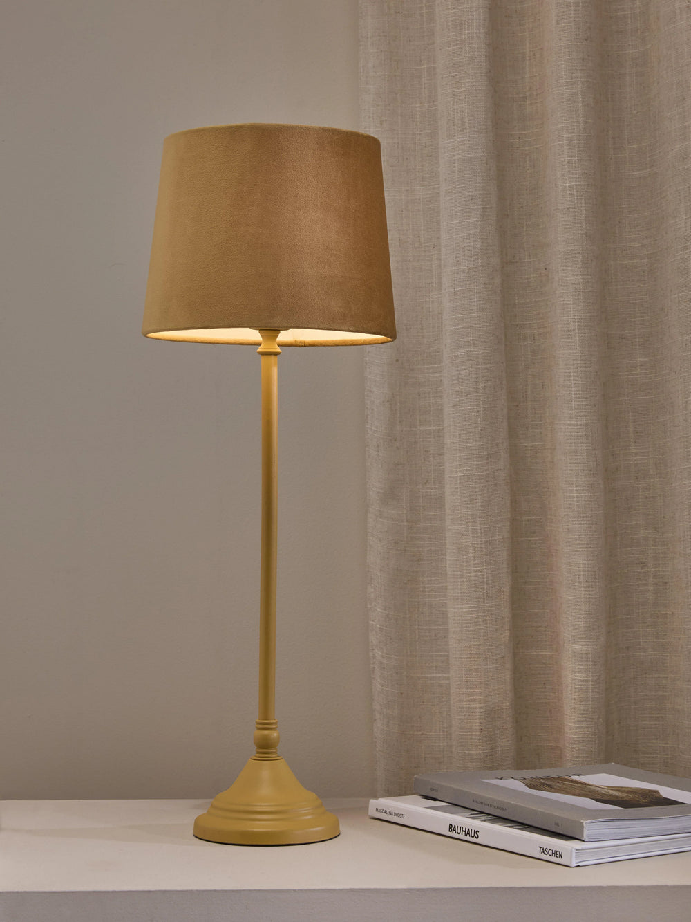 Tove bordslampa - Estelle Gul 56cm - PR Home - Ljusvaruhuset