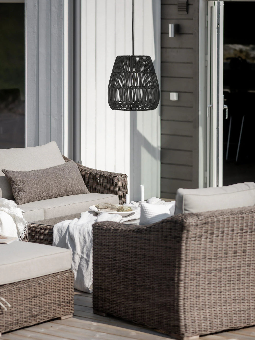 Saigon Taklampa - Svart 38cm - PR Home - Ljusvaruhuset