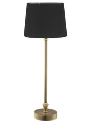 Liam bordslampa - med svart skärm 59cm - PR Home - Ljusvaruhuset