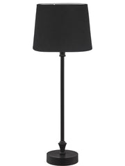 Liam bordslampa - med svart skärm 59cm - PR Home - Ljusvaruhuset