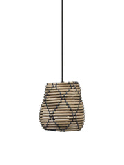 Lollo Takskärm - Natur/svart 18cm - PR Home - Ljusvaruhuset
