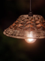 Lisen Taklampa - Brun natur 27cm - PR Home - Ljusvaruhuset