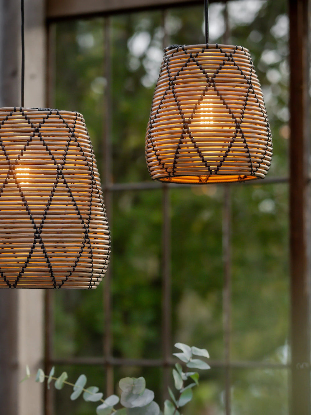 Lollo Taklampa - Natur/svart 28cm - PR Home - Ljusvaruhuset