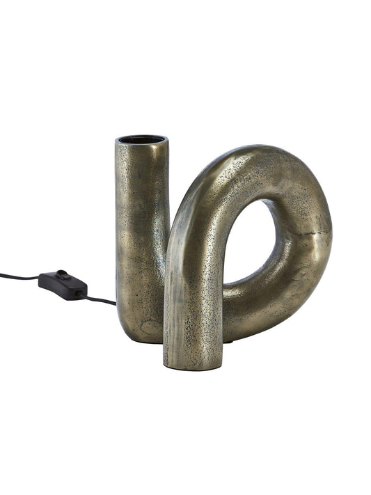 Notice Swirl lampfot - Råmässing 18cm - PR Home - Ljusvaruhuset