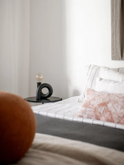 Notice Swirl lampfot - Råsvart 18cm - PR Home - Ljusvaruhuset