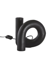 Notice Swirl lampfot - Råsvart 18cm - PR Home - Ljusvaruhuset