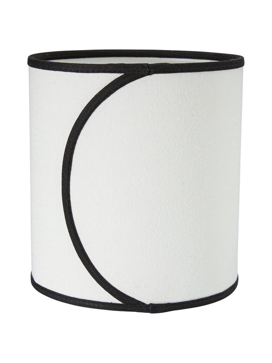 Celyn Ava lampskärm - Offwhite/svart 20cm - PR Home - Ljusvaruhuset