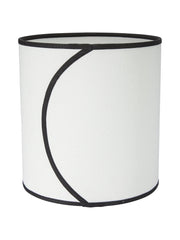 Celyn Ava lampskärm - Offwhite/svart 25cm - PR Home - Ljusvaruhuset