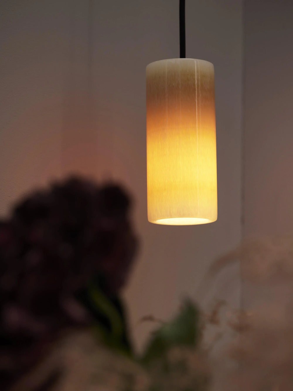 Lucie fönsterlampa - E14 marmor 7x15cm - PR Home - Ljusvaruhuset