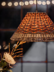 Lisen Takskärm - Brun natur 45cm - PR Home - Ljusvaruhuset