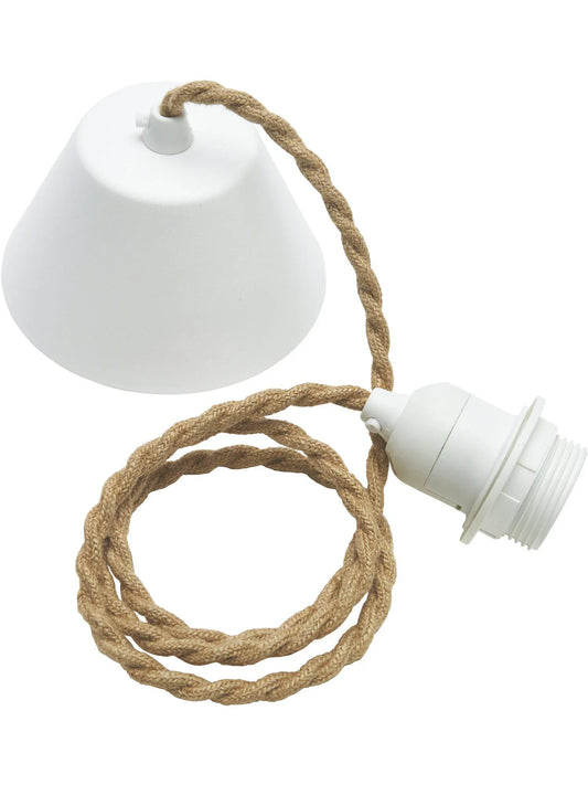 Takupphänge tvinnad - Jute sladd 1,2m - PR Home - Ljusvaruhuset