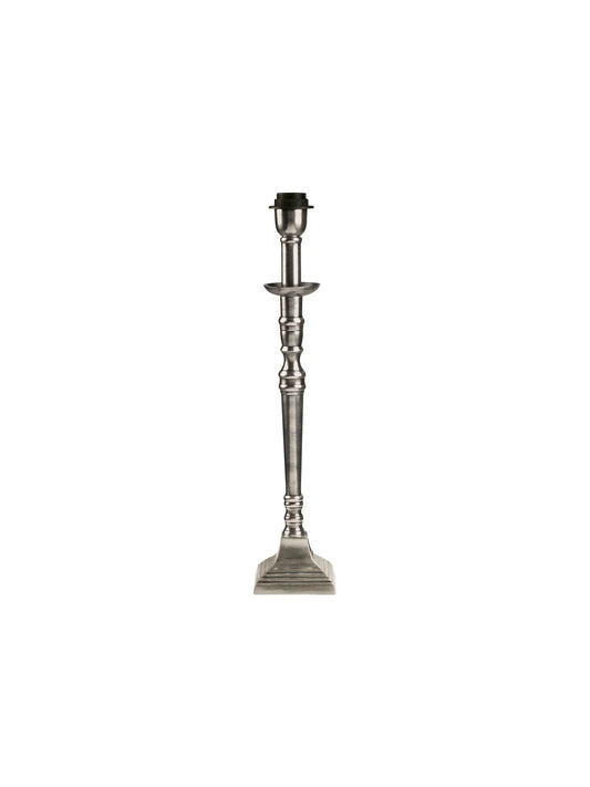 Salong Lampfot - Antiksilver 53cm - PR Home - Ljusvaruhuset