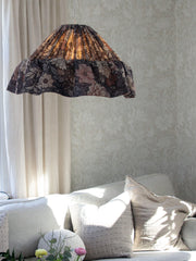 Stina Taklampa - Dahlia Brun 40cm - Borås tapeter - Ljusvaruhuset