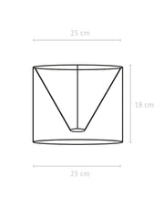 Sara Lampskärm - Lin Natur 25cm - PR Home - Ljusvaruhuset